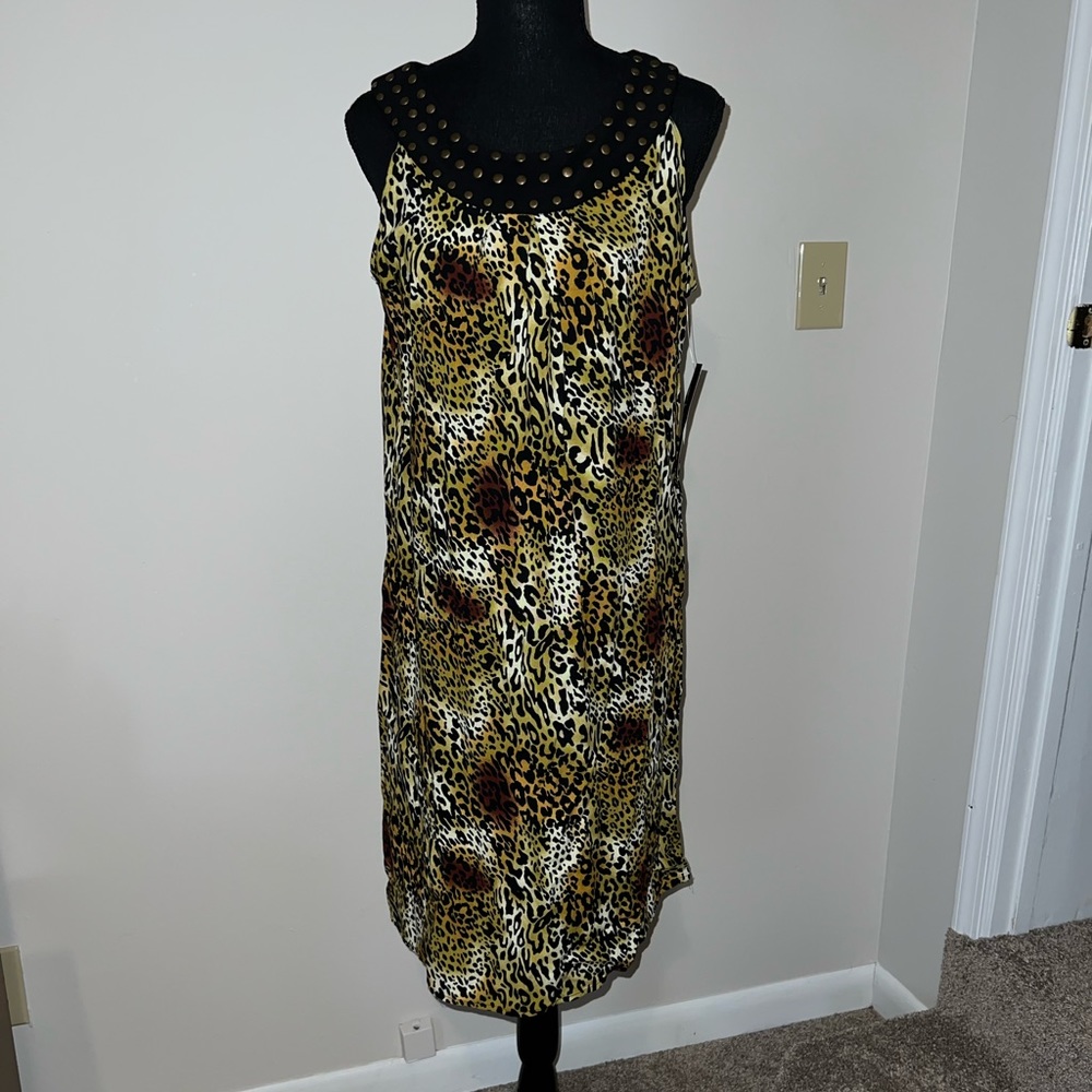 Notations cheetah print Dress